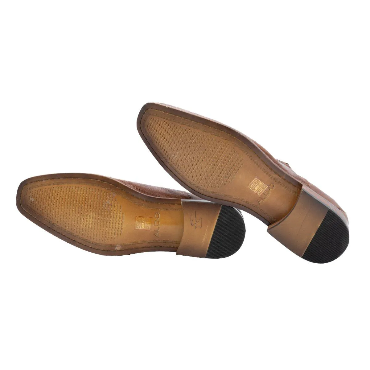 Aldo Oxford Formal Lace Ups Leather Brown Colour For Men