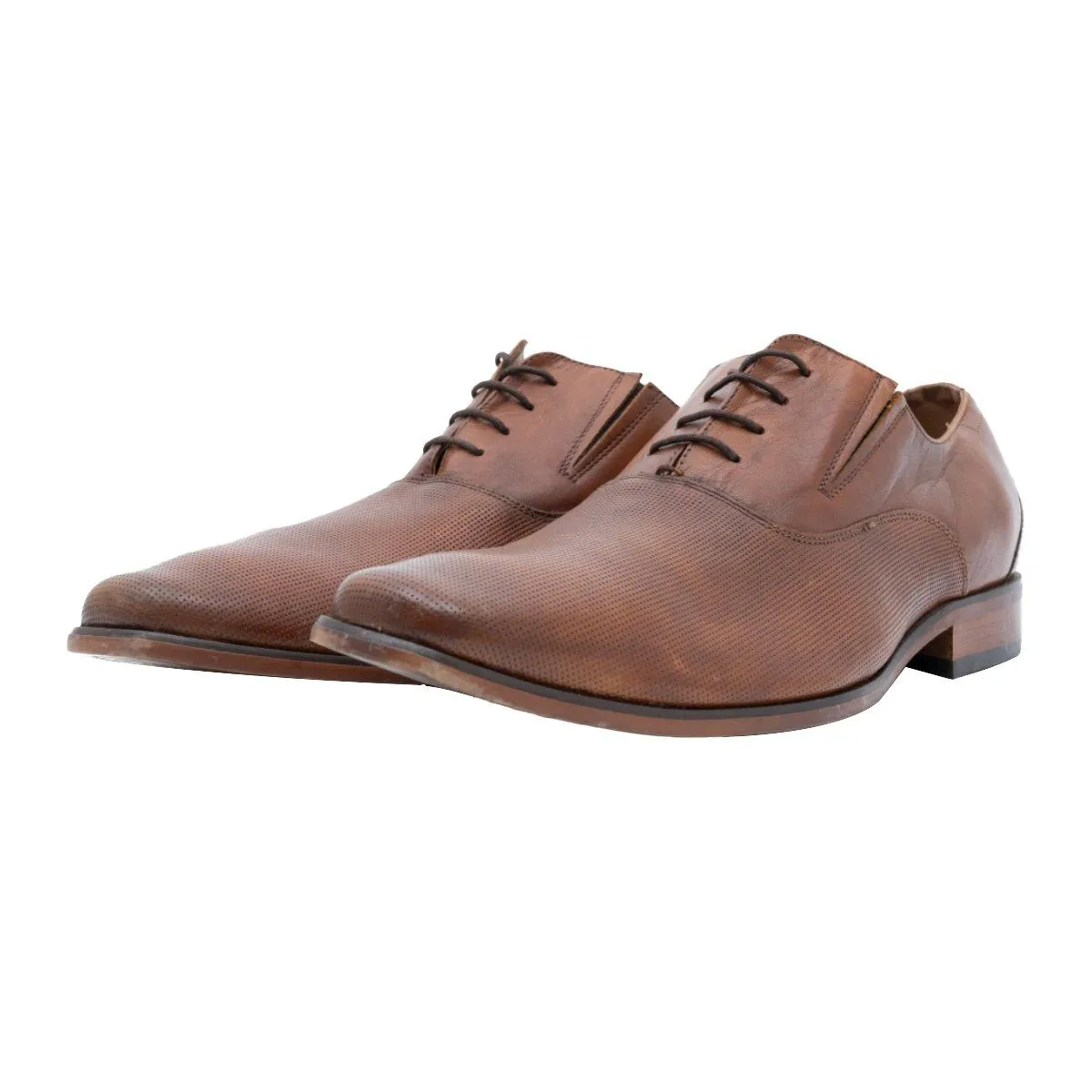 Aldo Oxford Formal Lace Ups Leather Brown Colour For Men