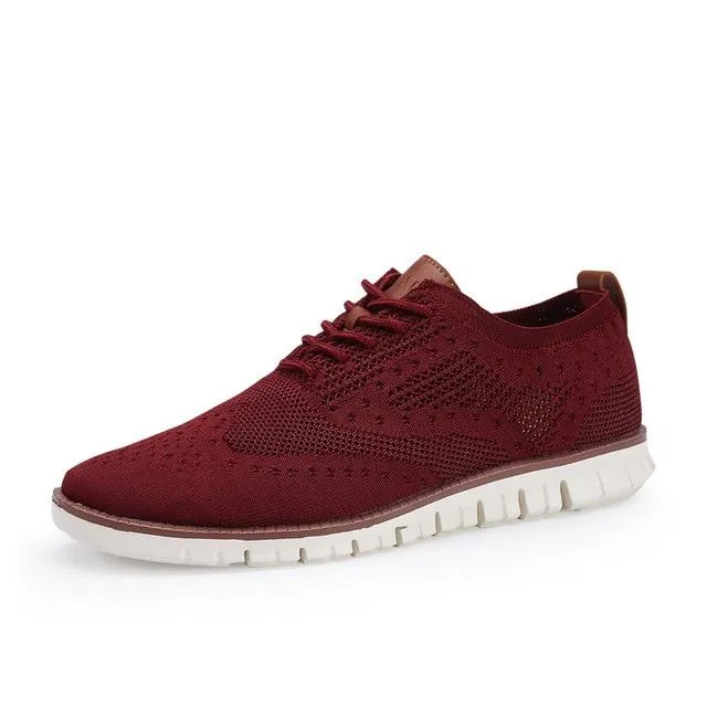 Angelo Ricci™ Casual Mesh Shallow Lightweight Sneakers