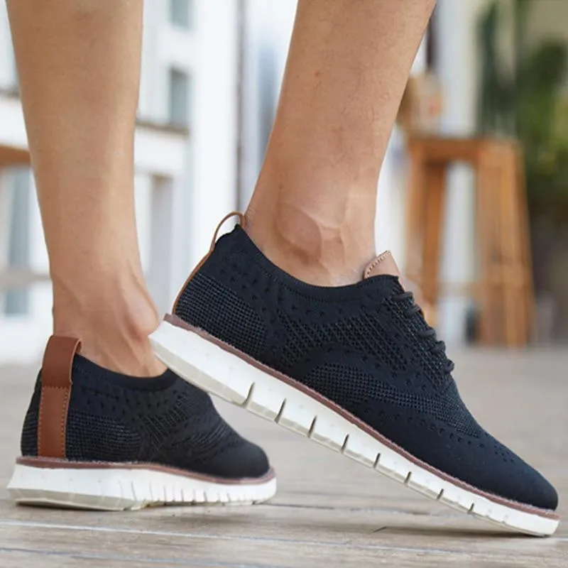 Angelo Ricci™ Casual Mesh Shallow Lightweight Sneakers