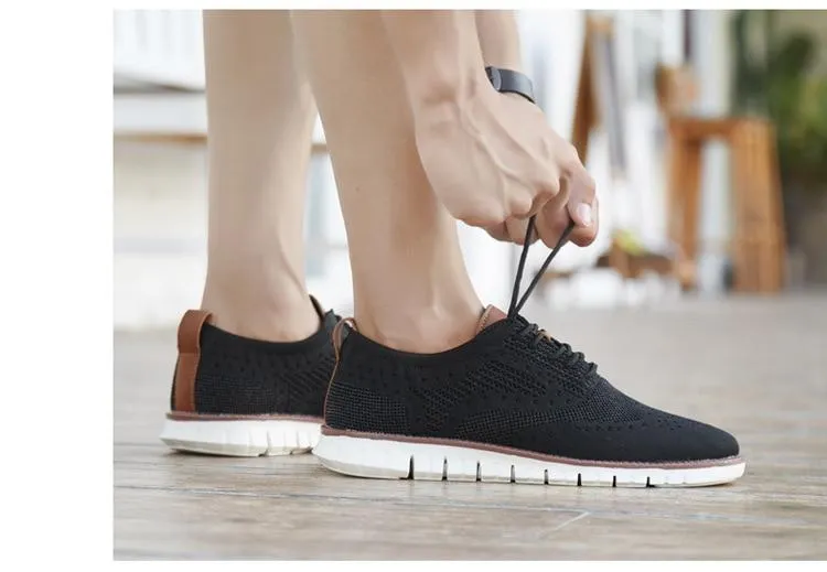 Angelo Ricci™ Casual Mesh Shallow Lightweight Sneakers