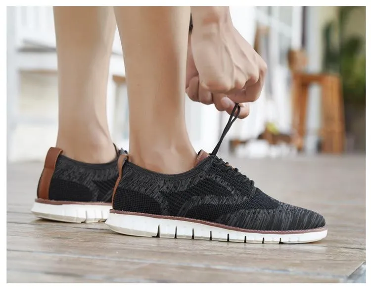 Angelo Ricci™ Casual Mesh Shallow Lightweight Sneakers