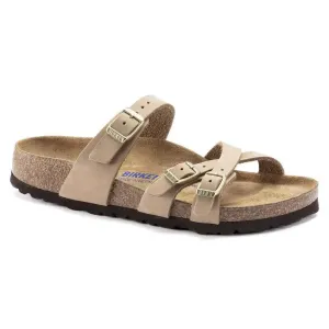 Birkenstock Franca Soft Footbed Sandals – Elegant Comfort in Nubuck Leather