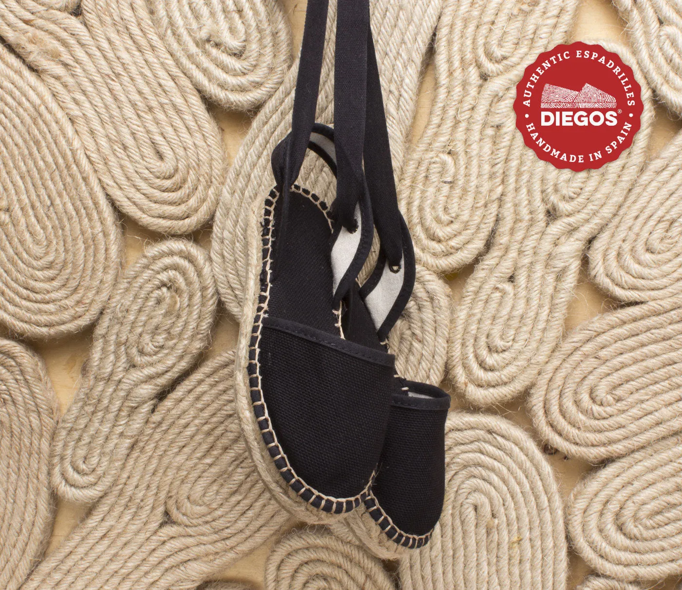 Black Encanto espadrilles