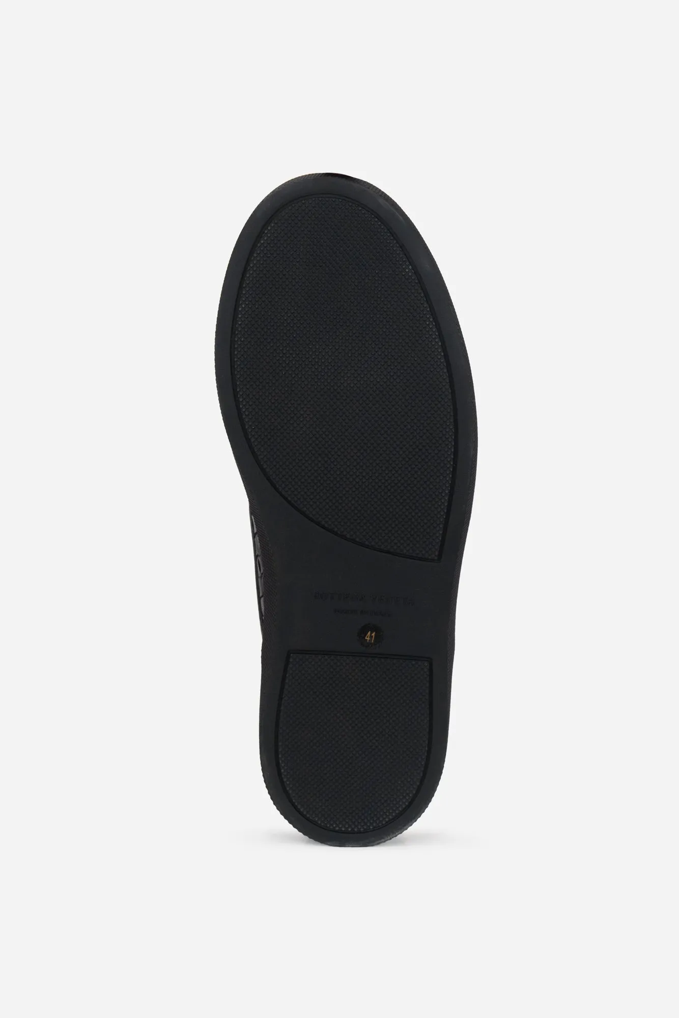 Black Woven Slip On Shoes