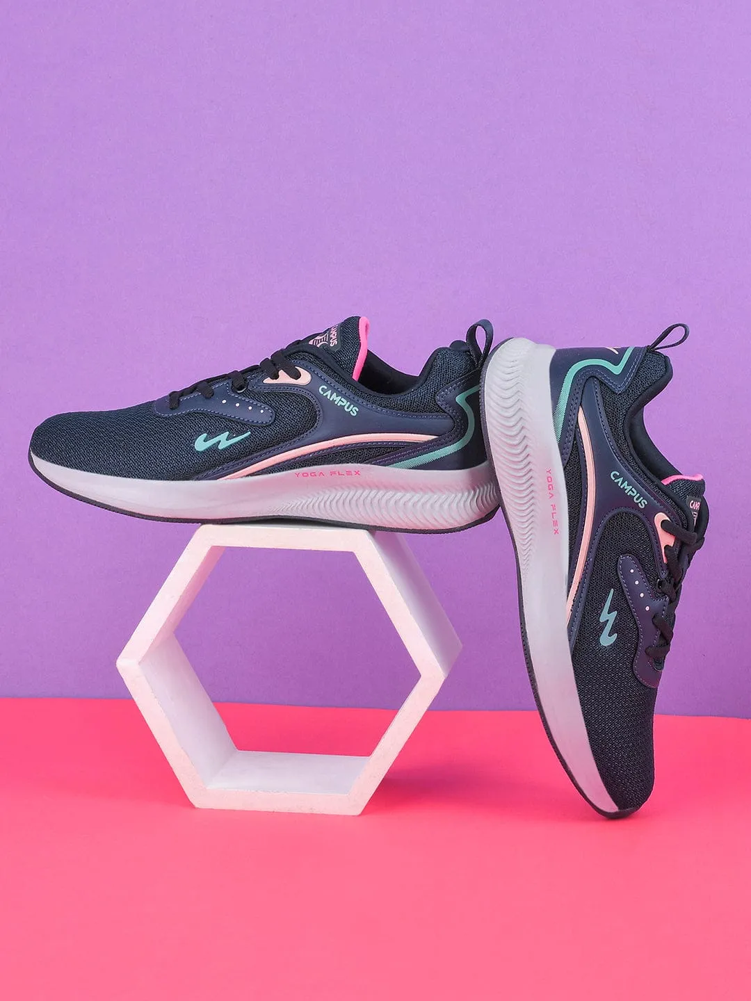 CAMP-CLANCY Navy Women's Running Shoes
