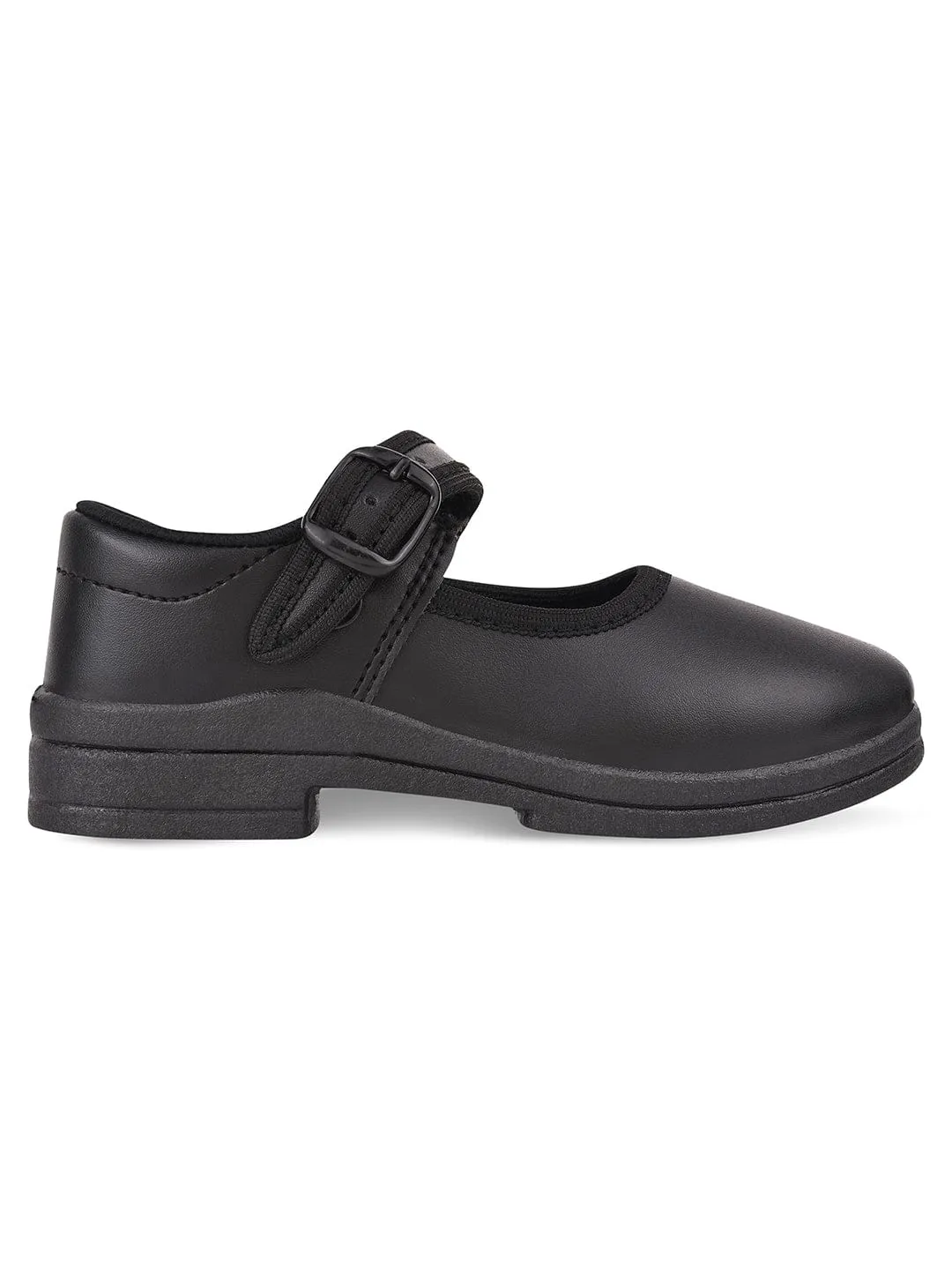 CS-A10S Black Women's School Shoes