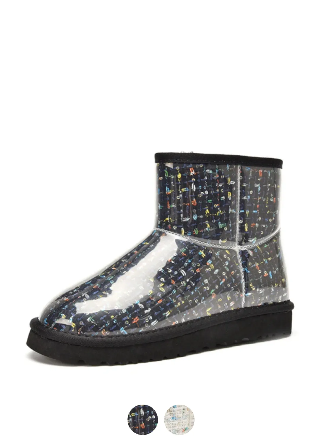Lincols Women's Transparent Snow Bootie