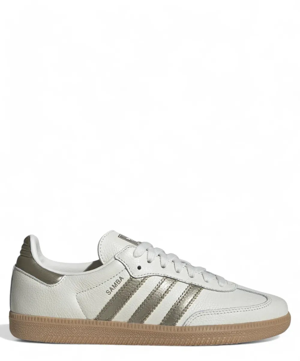 Scarpe Samba OG bianche e oro