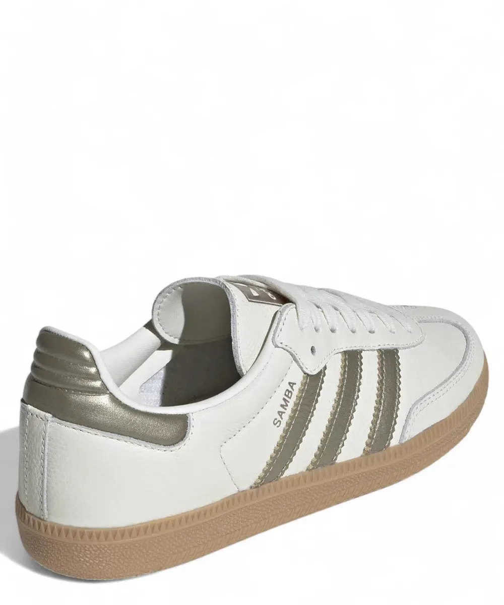 Scarpe Samba OG bianche e oro