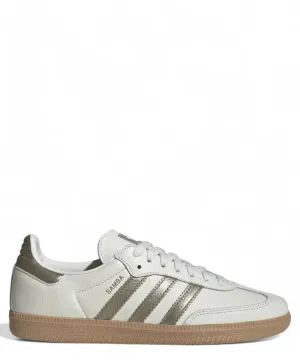 Scarpe Samba OG bianche e oro