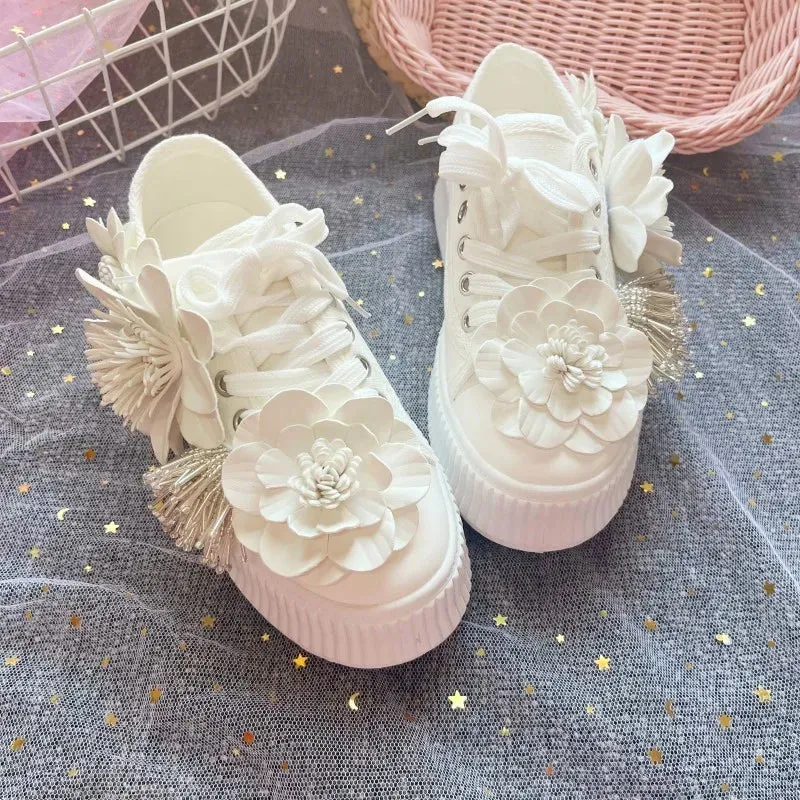Sparkle Blossom Sneakers