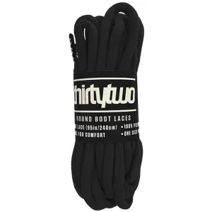 ThirtyTwo Black Snowboard Boot Laces