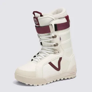Vans Benny Urban Hi-Standard Pro Snowboard Boots - Marshmallow/Burgundy